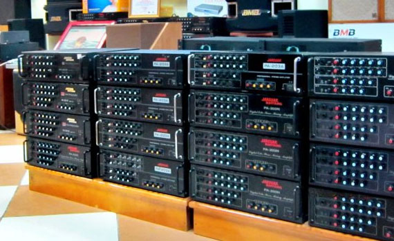 Loa Jamo Concert C93 Dark Apple kết nối nhiều thiết bị âm thanh